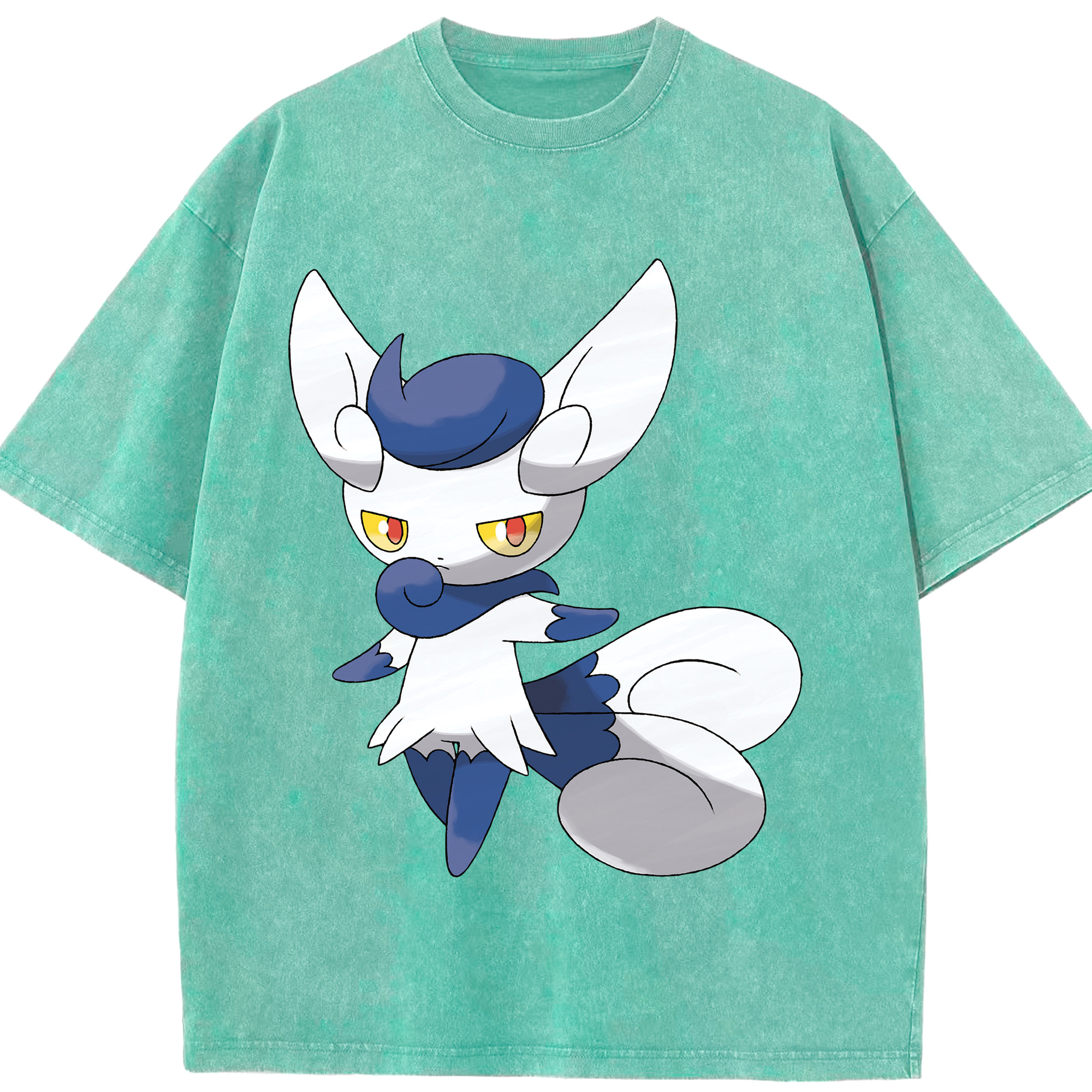 （画像用） ポケットモンスター Pokémon 綿100% ヴィンテージ風 半袖Tシャツ（フロントプリント）